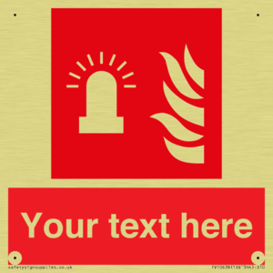 Custom Fire: Fire alarm flashing light